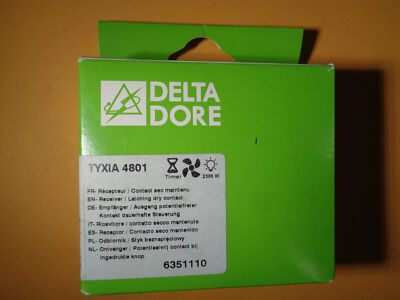 DELTA DORE TYXIA 4801 DELTADORE CONTACT AVEC MAINTENU LATCHING KONTACT 6351110