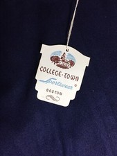 College Town A-Line Skirt, Navy Blue Size 19-20, Vintage New Old Stock, Retro