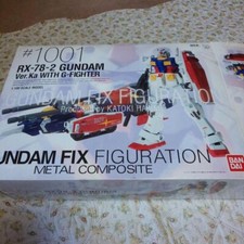 Bandai RX-78-2 Gundam Ver. Ka con G-Fighter metallo composito Giappone