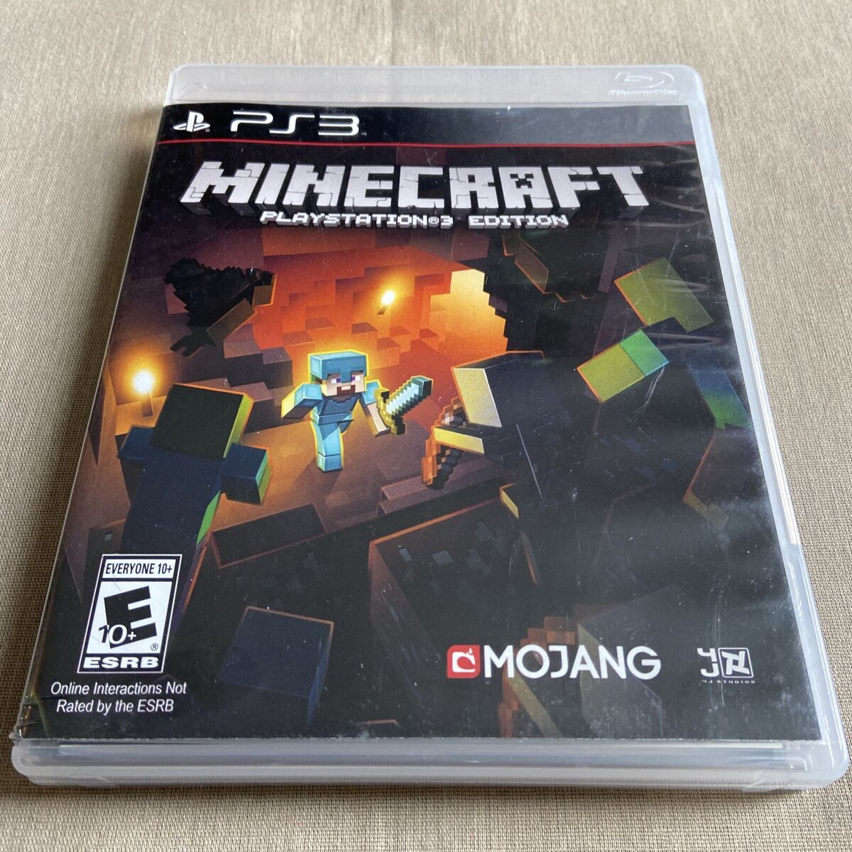 Minecraft: PlayStation 3 Edition (Sony PlayStation 3, 2014) PS3 W/ Insert  CLEAN