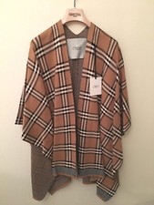 Gretha Milano Poncho Cape Umhang Überwurf alle jaherszeiten „One Size“ Damen Neu