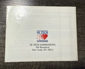 Mickey's Safari In Letterland (Nintendo NES, 1992) Instruction Manual Book Only