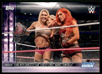 2019 Wrestling Card Natalya Teams With Charlotte Flair & Becky Lynch Against