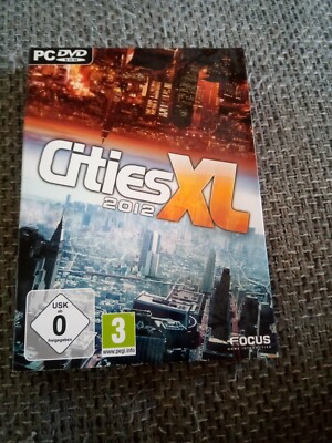 Cities XL 2012 - PC - DVD-Box - Gebraucht OVP