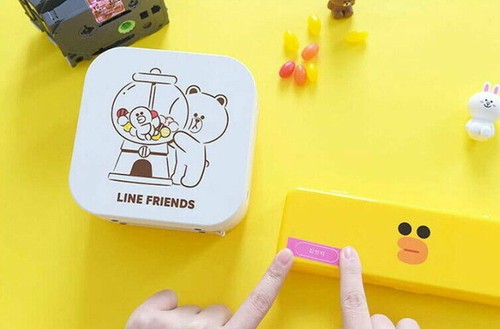Brother X Line Friends Label Printer PT-P300BT Mobile Connect 3.5~12mm Bluetooth - Picture 8 of 12