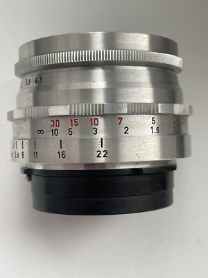 VINTAGE EXAKTA MOUNT MEYER-OPTIK GORLITZ RED V 35MM F4.5 PRIMAGON