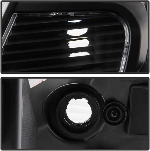 Fits 2009-2021 Nissan Frontier Black Headlights +Smoke Red Tail Lamps 4Pcs 09-21 - Picture 10 of 12