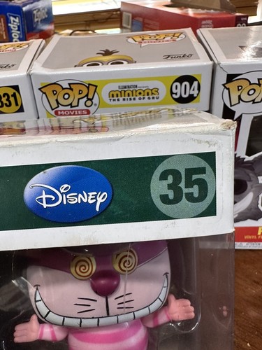 Funko Disney Alice In Wonderland Cheshire Cat #35 Vaulted (Damaged Box) - Picture 10 of 24