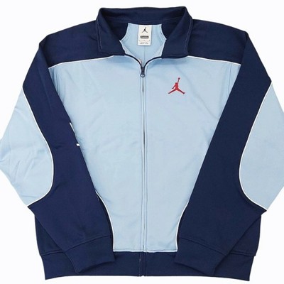 Supreme Jordan Tricot Track Jacket Light Blue Collaboration  