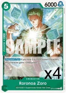 Roronoa Zoro Op10 | eBay