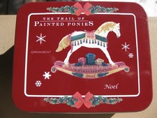 The Trail of Painted Ponies "NOEL" Ornament  Tin  12445 MIB