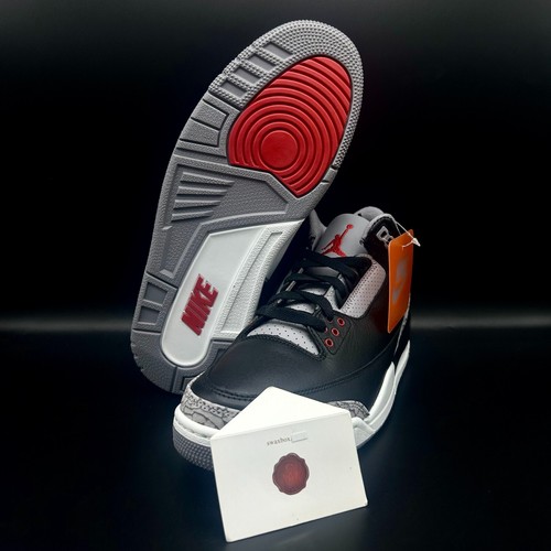 Air Jordan 3 Retro OG Black Cement (2024) DN3707-010 Ship Now