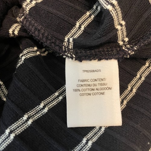 DEREK LAM 10 CROSBY NAVY WHITE STRIPED LAYERED SCOOP NECK TANK DRESS SIZE 4 - Picture 11 of 12