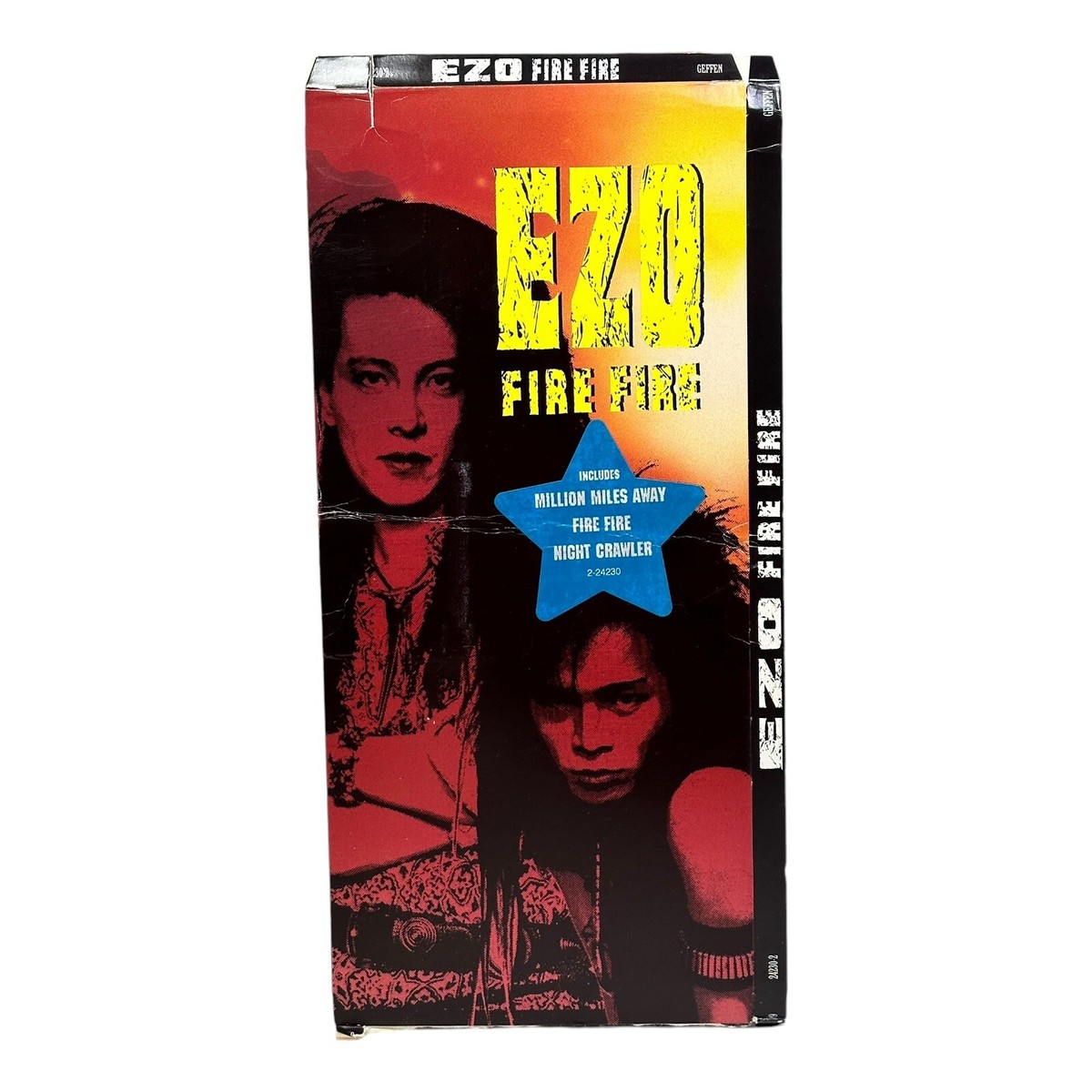 Empty CD Longbox Only No CD EZO Fire Fire Japanese Glam Metal