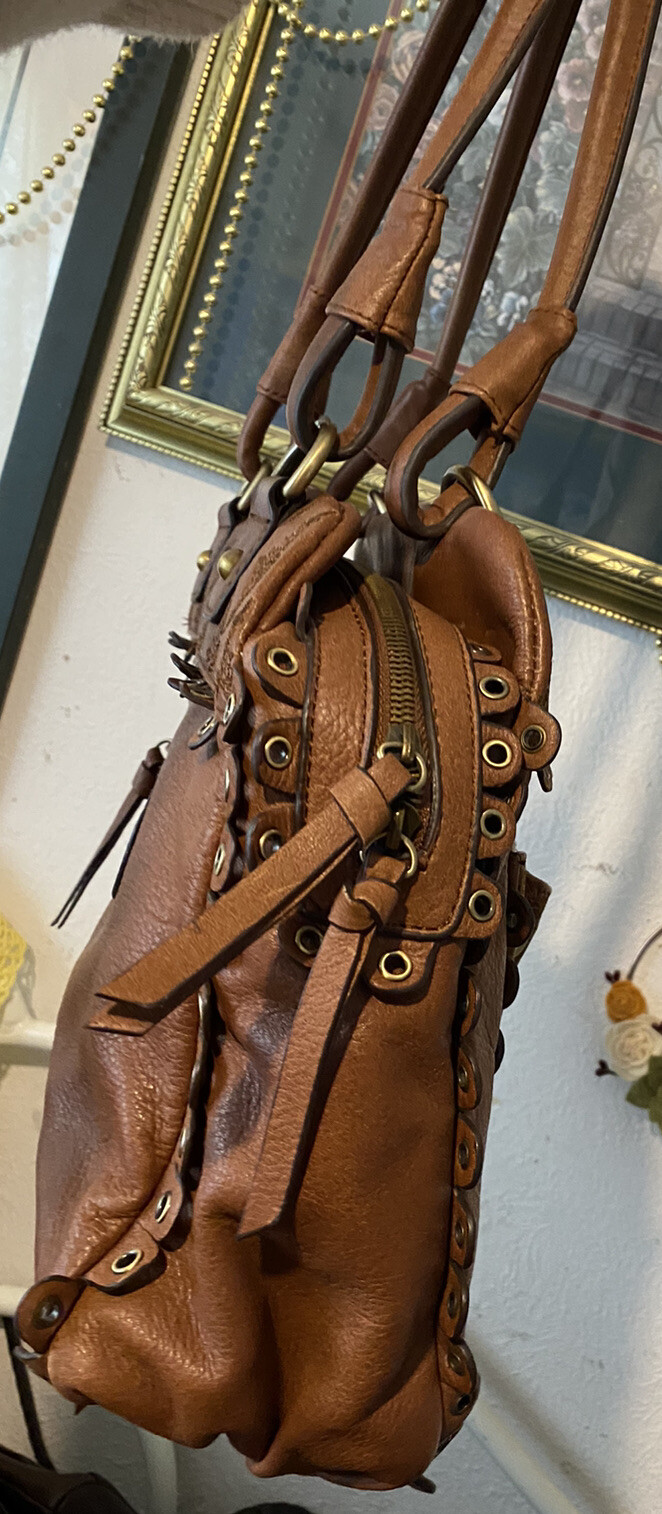 PONY ISABELLA FIORE Borsetta Organizer Ricamata LACCIATA Tagliata