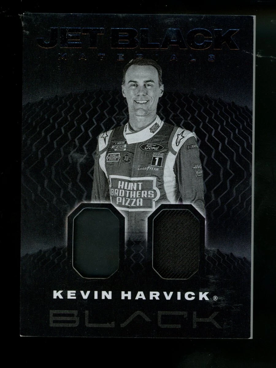 Kevin Harvick 2021 Panini Chronicles Black Jet Black Materials #7 Nascar