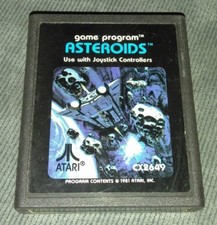 ) Asteroids (Atari 2600, 1981) Game Cartridge Only (