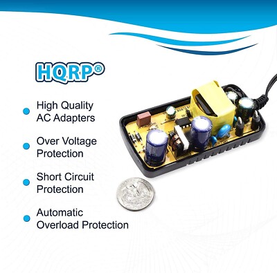 Alimentatore AC HQRP Per Pianoforte Digitale Kurzweil SP76 Sp88 Sp88x Compatibile E 803687 - Foto 5