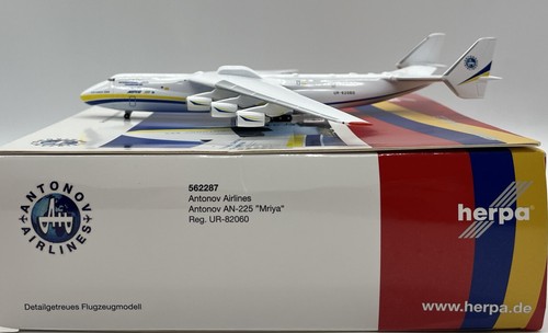 ** RARE ** Antonov AN-225 Mriya 1:400 scale Herpa 562287 Diecast Models - Picture 10 of 19