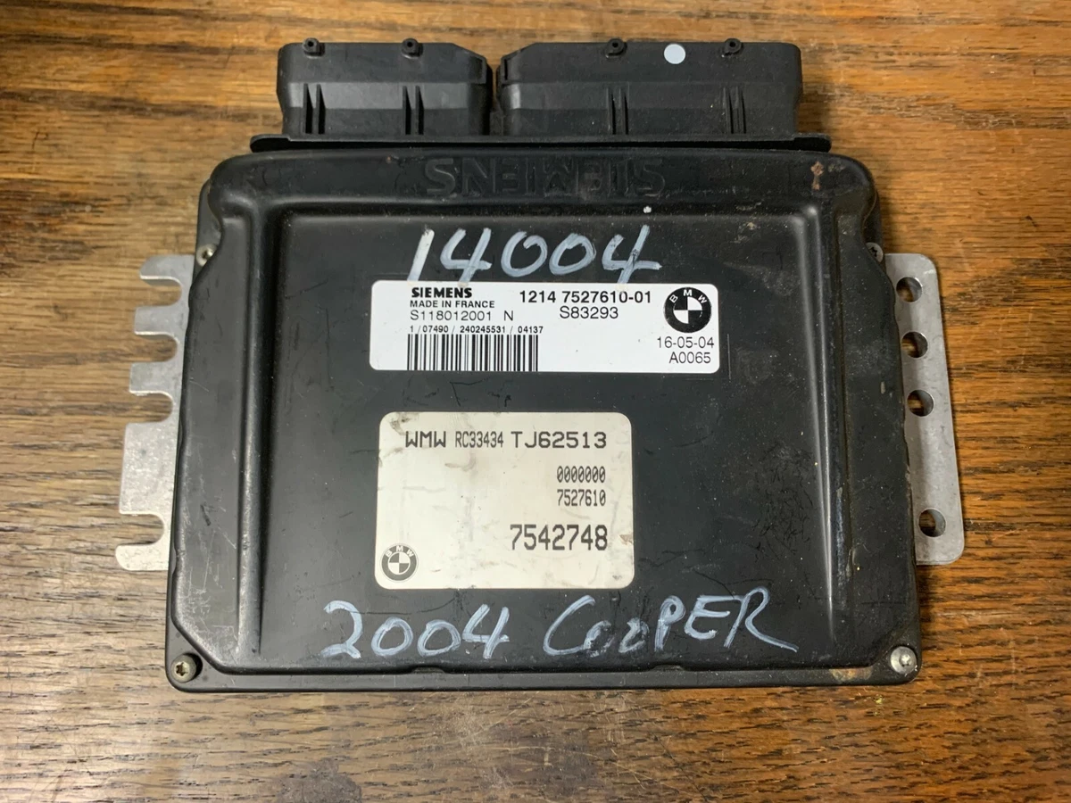 2004 Mini Cooper Engine Computer Module ECU ECM #1214752761001 | eBay 