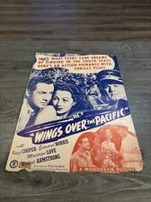 1943 Wings Over The Pacific Pressbook Cover Page (A)