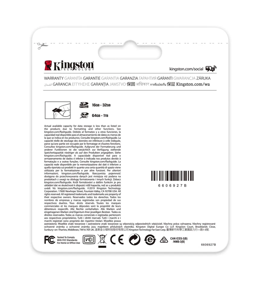 Kingston Canvas Select Plus SD Class 10 Uhs-I Memory Card, SDS2/128GB - Bild 4 von 4