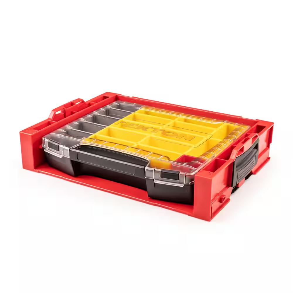 Lidded I-Boxx Drawer with 14-Piece Organizer Bin Set in Stackable Rack