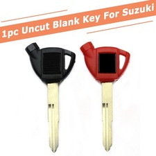 1pc Motorcycle Uncut Blank Key Replacement For SUZUKI AN250 AN400 AN650 AN 250