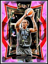 2025 Panini Select WNBA #61 Brittney Griner Pink Ice Prizms Atlanta Dream