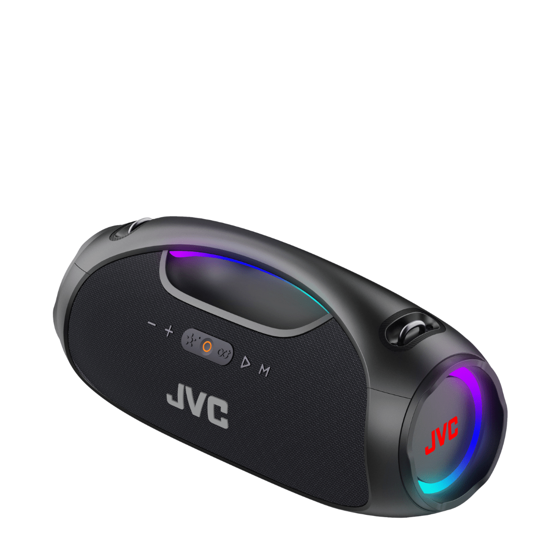 JVC Illuminated Portable Boom Box with 120W Power - SPPA15BT | eBay