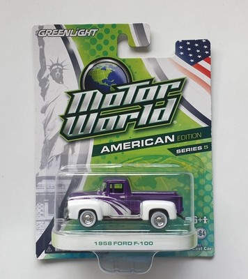 1958 Ford F-100 Lowrider Custom *** Greenlight Motor World 1:64