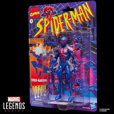 Spider-Man Marvel Legends Retro Cardback Spider-Man 2099 6-Inch