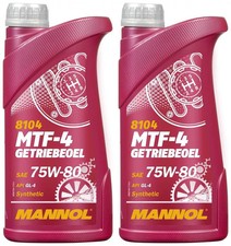 2l Mannol 8104 MTF-4 Getriebeoel 75W-80 GL-4 ...