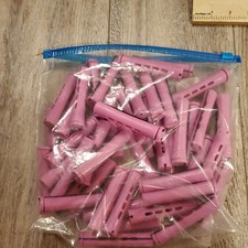 45 Perm Rods Elastic Swing Arm Permanent Hair Roller Curler Purple