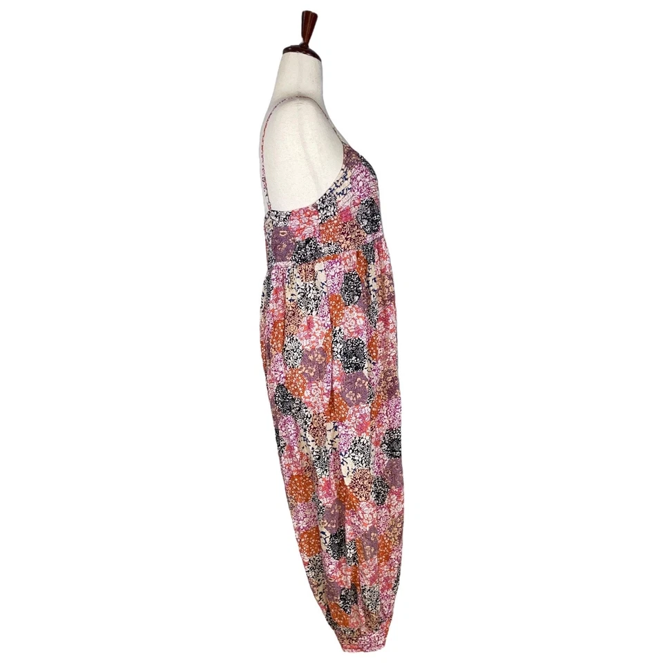 By Anthropologie Lounge Around Multicolor Print Jumpsuit   Size: L - Image 4 of 4