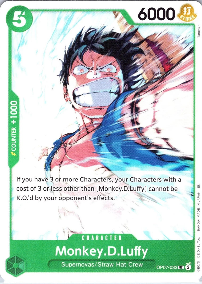 Monkey.D.Luffy OP07-033 500 Years in the Future for sale | eBay