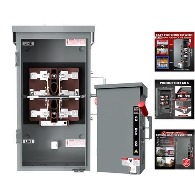 Secure 200A Generator Disconnect Switch - Easy Install & Long-Term Reliability