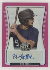 2020 Leaf Metal Draft Portrait Pink Rainbow 4/20 Nick Yorke #BAP-NY1 Auto no9