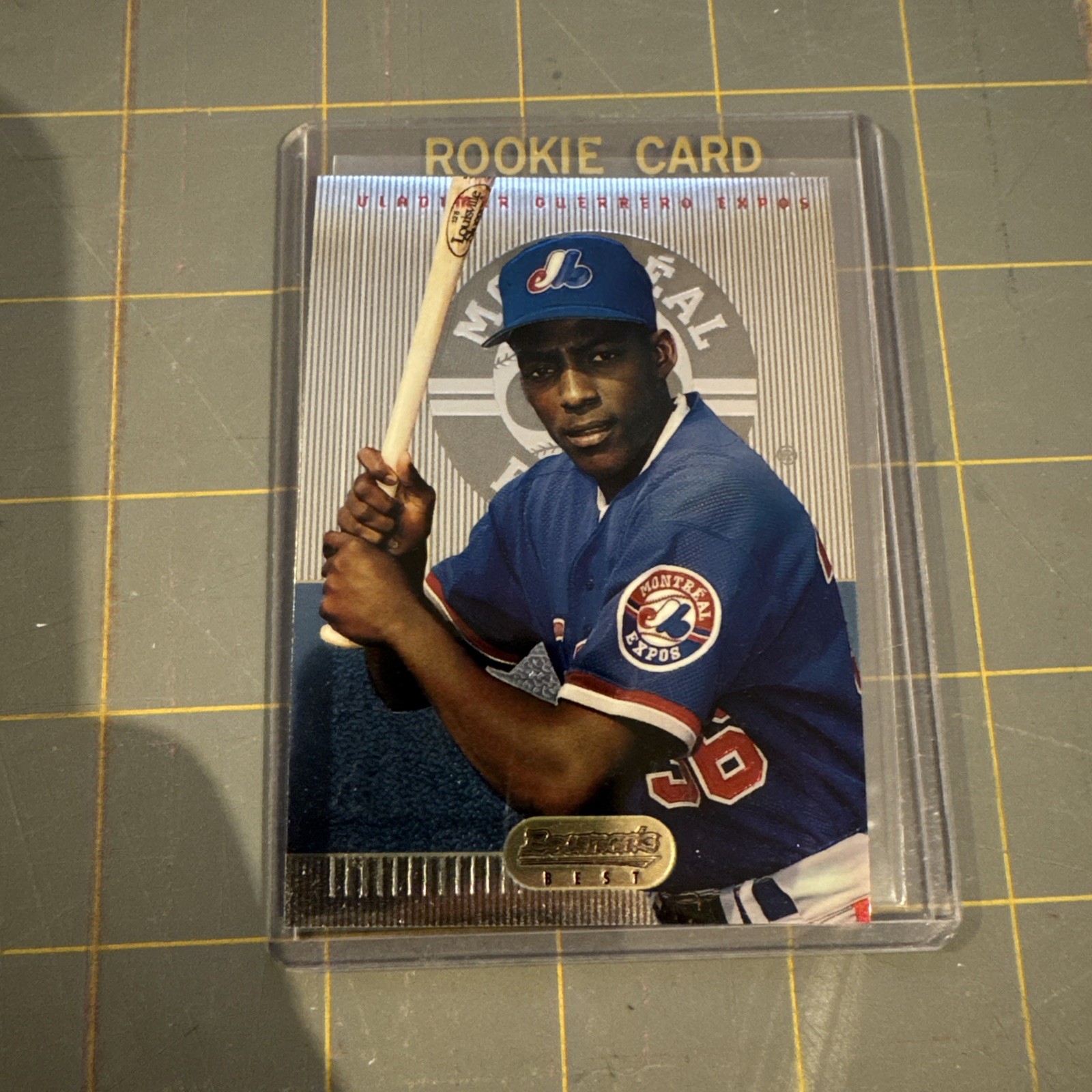 1995 Bowman's Best - Blue Vladimir Guerrero #2 (RC)