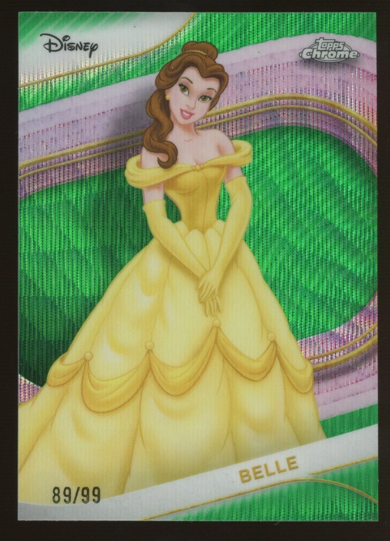 Belle 2025 Topps Chrome Disney #DI-13 Disney Icons Price Guide