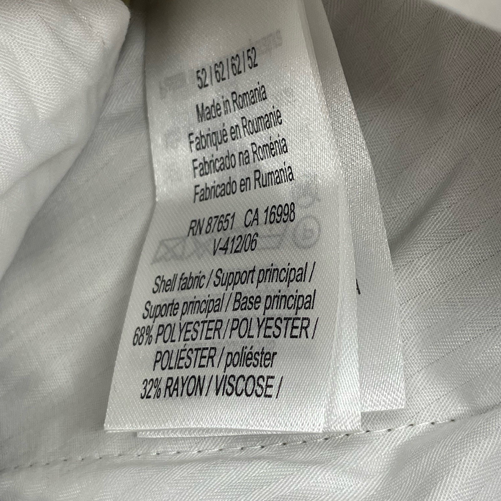 Lacoste Straight Fit Dress Pants Chinos Khaki Trousers New 42 thumbnail 7