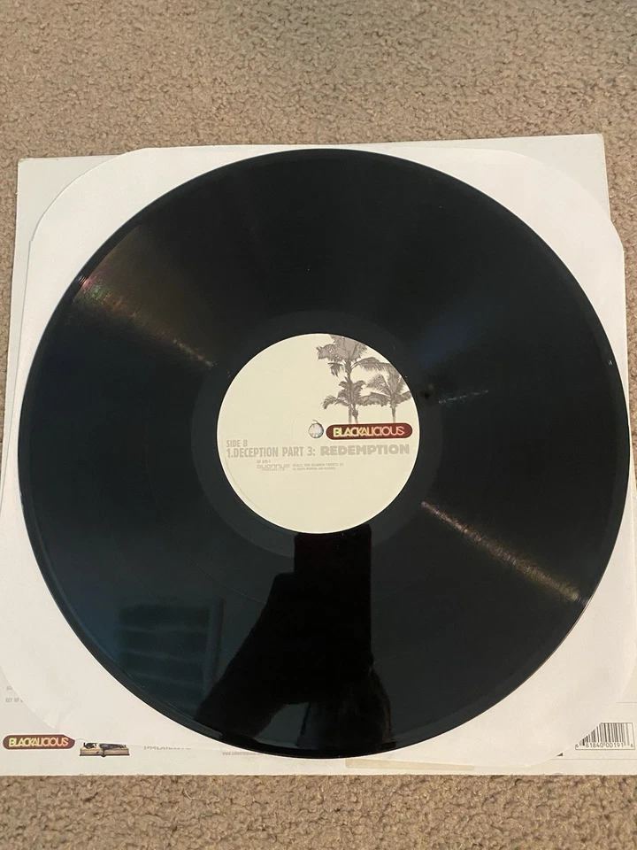 BLACKALICIOUS - DECEPTION (PARTS 1, 2, 3) (12") 1999  RARE!!  EL-P + GIFT OF GAB - Imagem 4 de 4