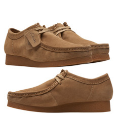 Clarks Wallabee Evo Dark Sand Suede Dark Sand 26172821
