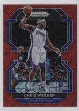 2021-22 Panini Prizm Choice Red Prizm 24/88 Chris Webber #263 HOF 06or