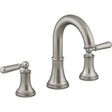 Kohler Capilano Widespread 2 Handle Bathroom Faucet Brushed Nickel R30582-4D-BN