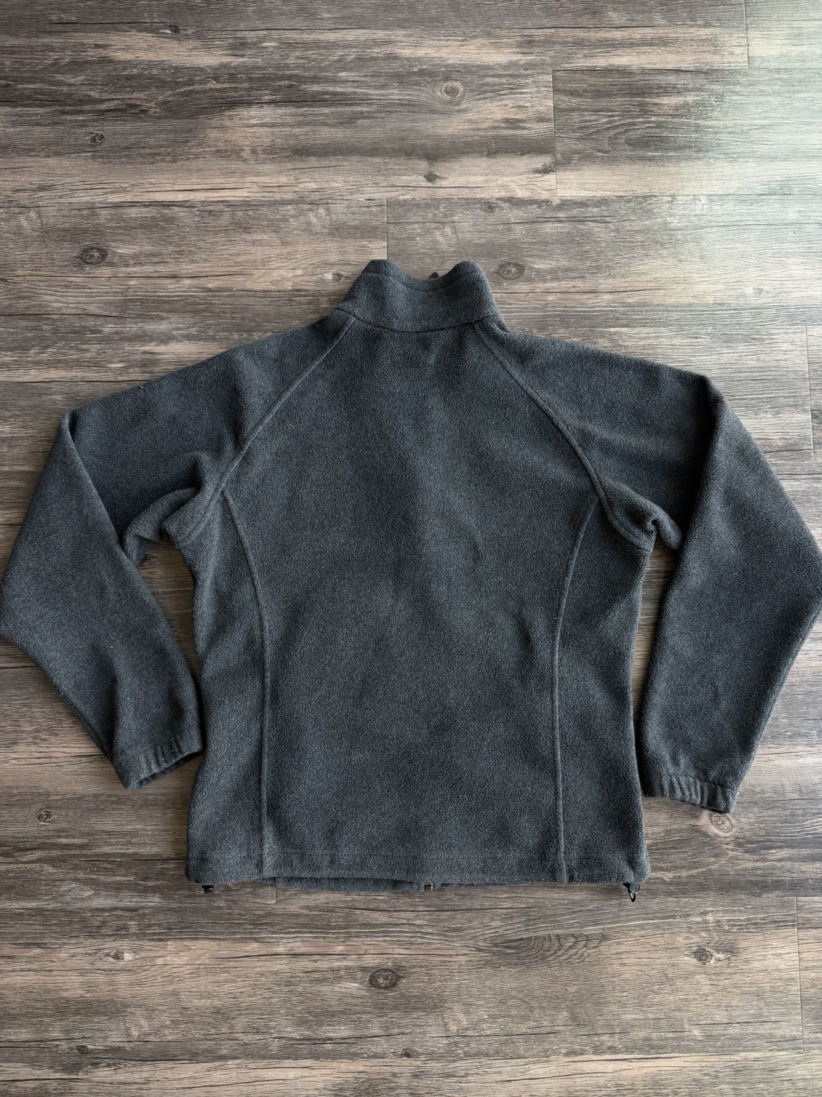 Columbia Full Zip Fleece Jacket Charcoal Gray Women's Size M thumbnail 11