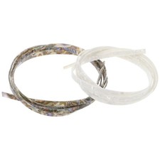  Lot de 2 baguettes de finition pour filet de guitare, 64,5 pouces, pour la