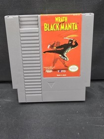 Wrath of the Black Manta NES Nintendo Completo En Caja CIB Manual Probado