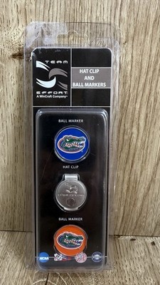 Florida Alligatoren magnetischer Hutclip & 2 Ballmarker - perfekt für Golf-Enthusiasten