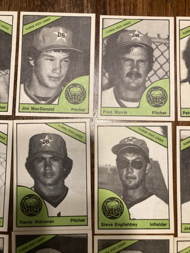 1978 TCMA DAYTONA BEACH ASTROS MINOR LEAGUE TEAM SET (26 CARDS) - Picture 3 of 9